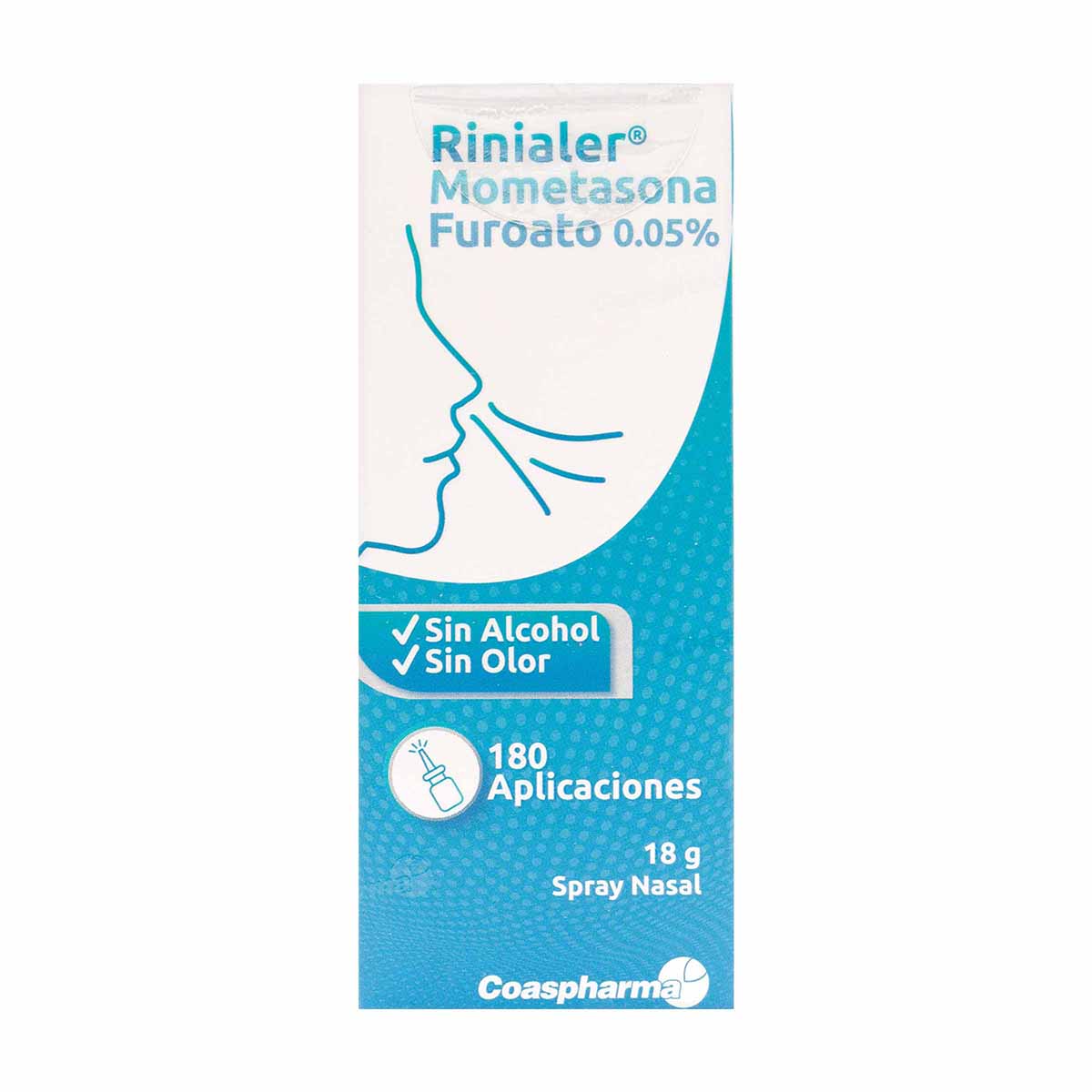 Rinialer Mometasona Furoato 0,05% Coaspharma Caja x 1 Unidad