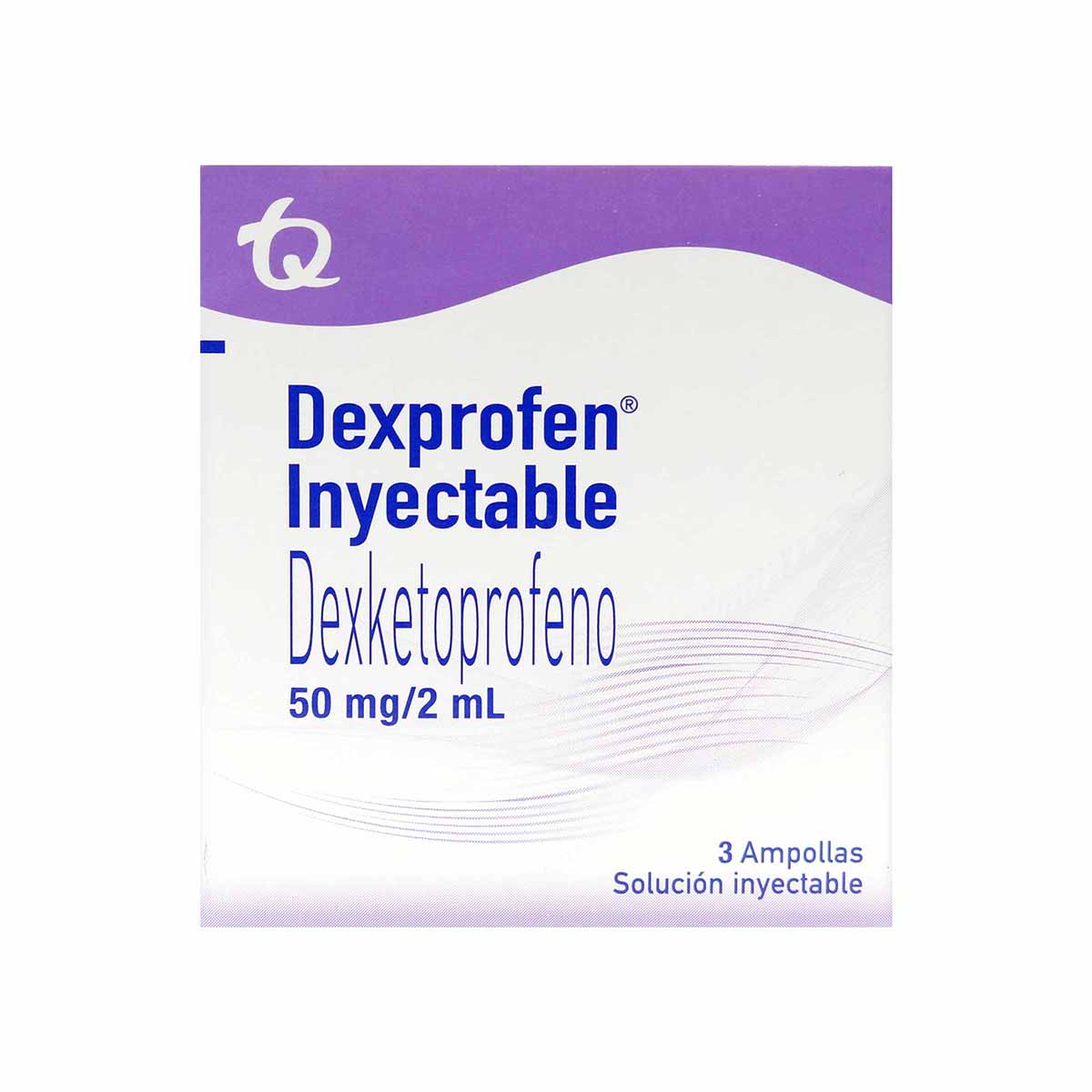 Dexprofen Inyectable Tecnoquímicas Caja x 3 Ampollas