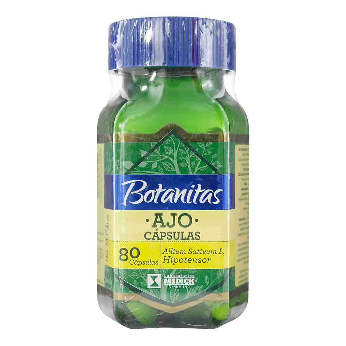Hipotensor AJO Medick Frasco x 80 Cápsulas