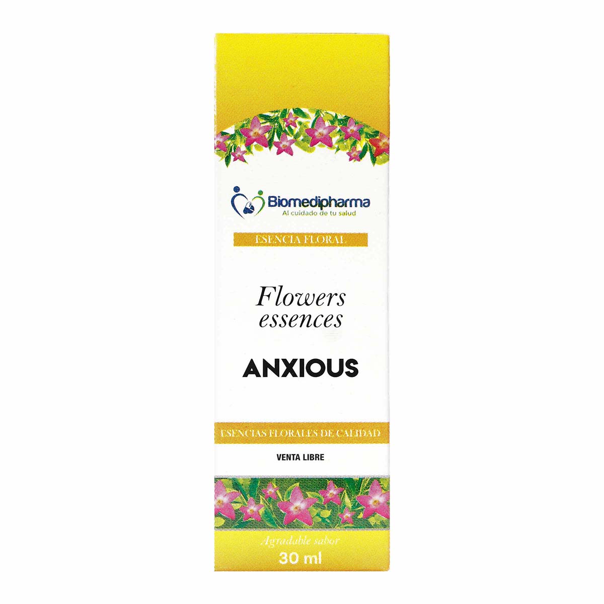 Esencia Floral Anxiety Comerlat Caja x 30 Mililitros