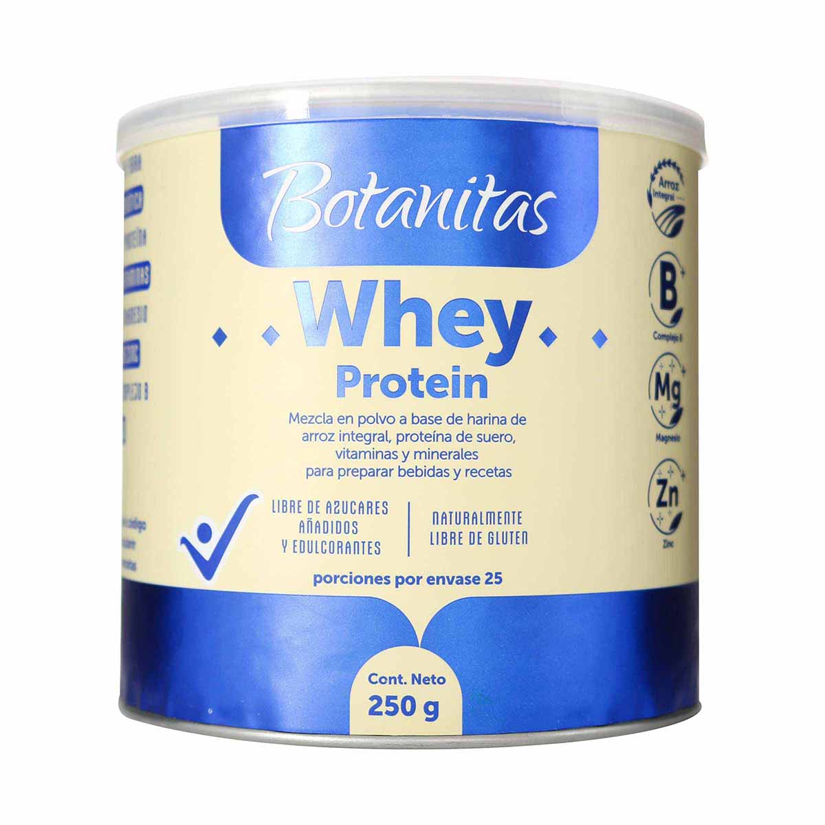 Proteina en Polvo Botanitas Medick Frasco x 250 Gramos