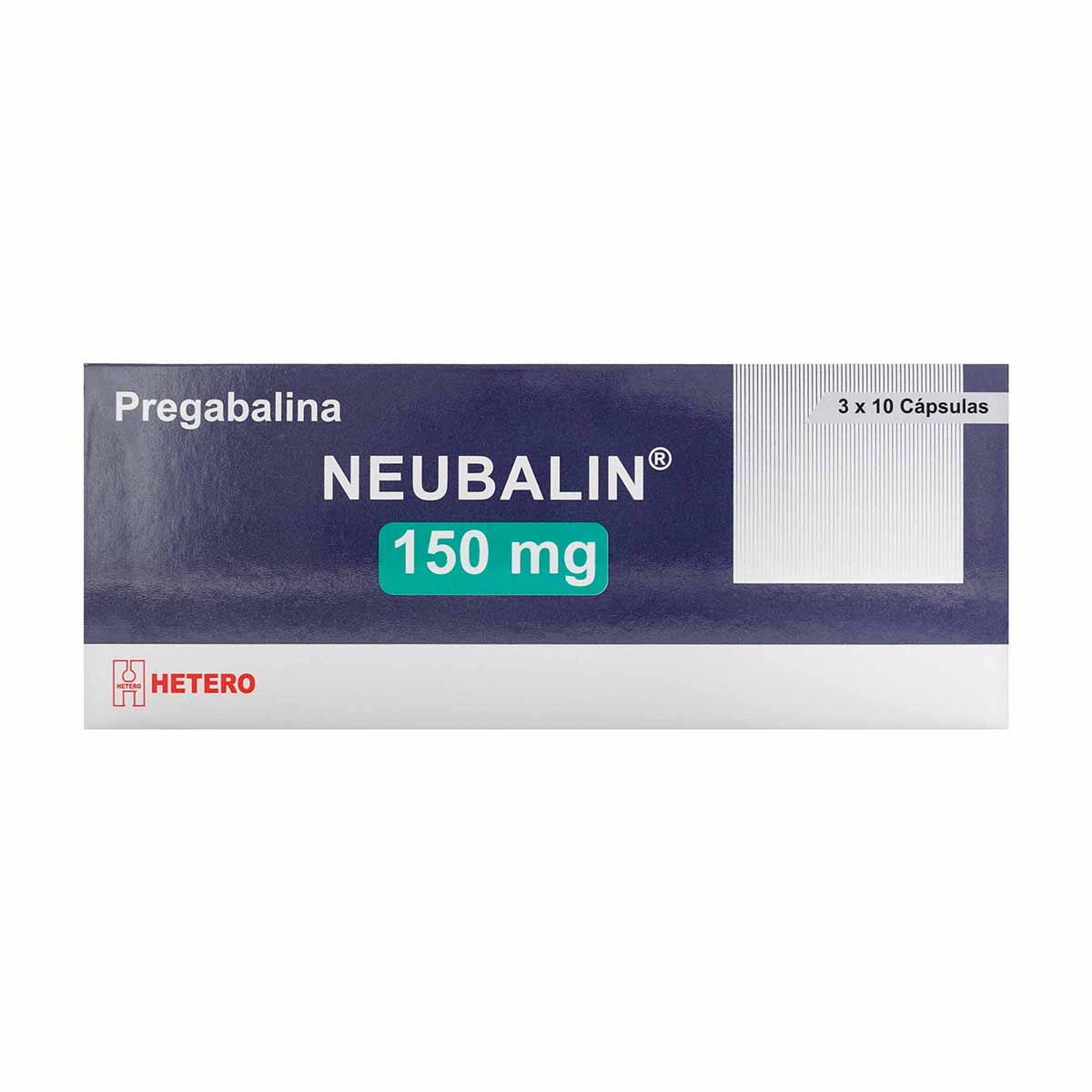 Neubalin 150  mg Seven Pharma Caja x 30 Cápsulas