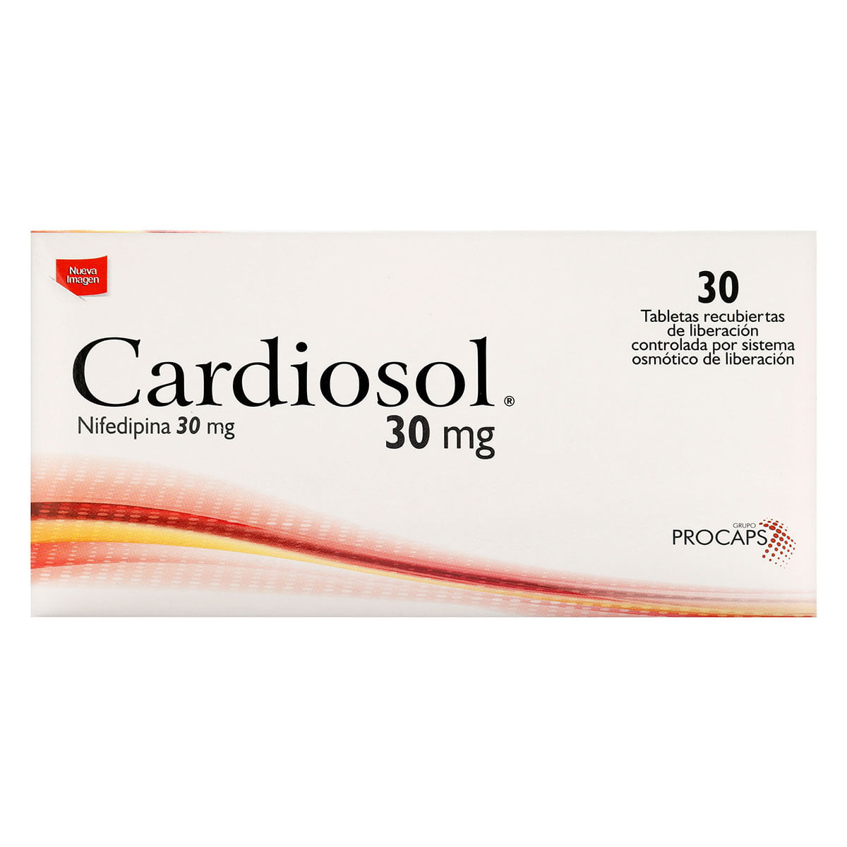 Cardiosol 30 mg Procaps Caja x 30 Tabletas Recubiertas