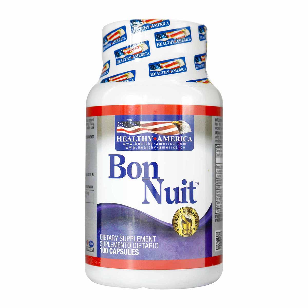 Bon Nuit Healthy America Frasco x 100 Cápsulas