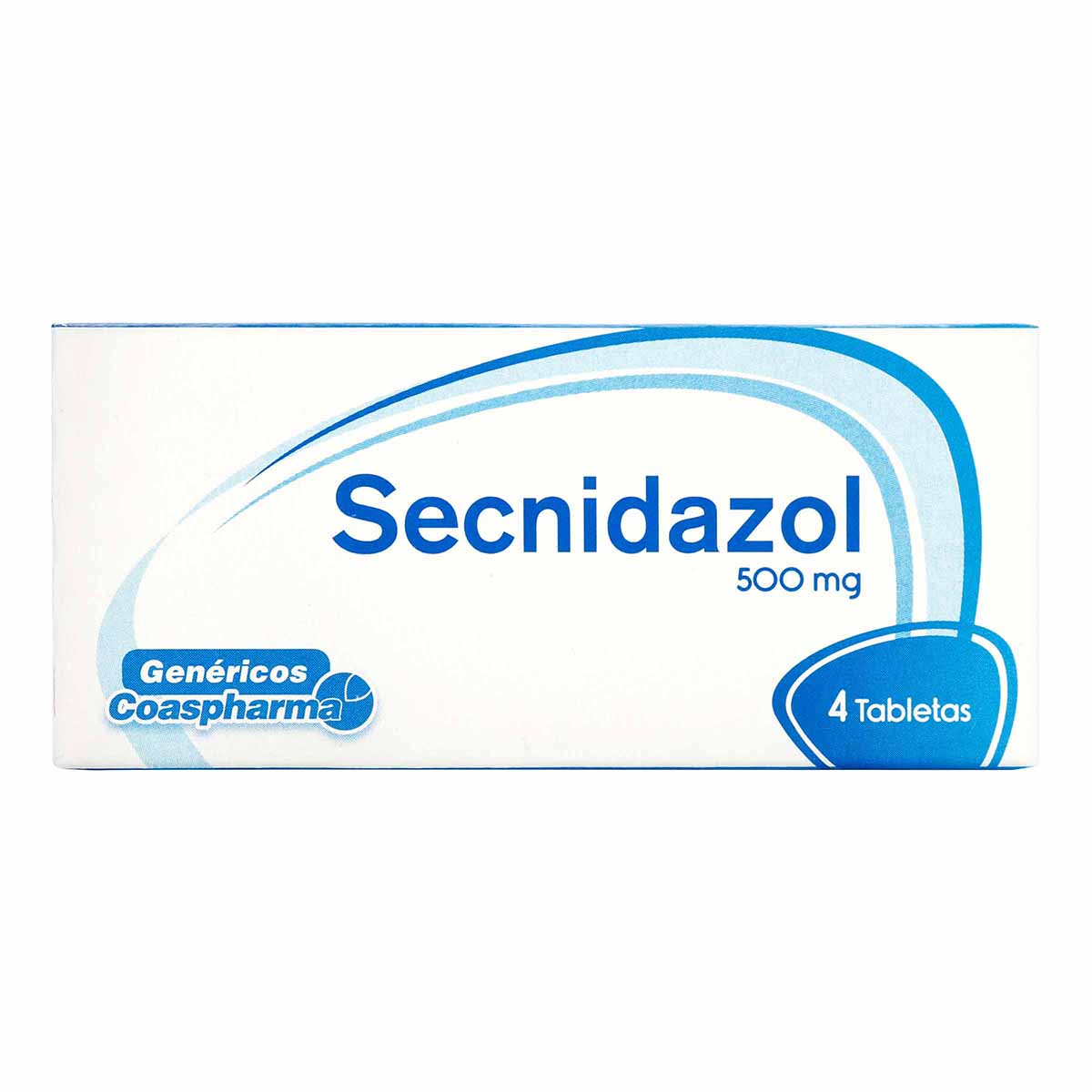 Secnidazol 500 mg Coaspharma Caja x 4 Tabletas
