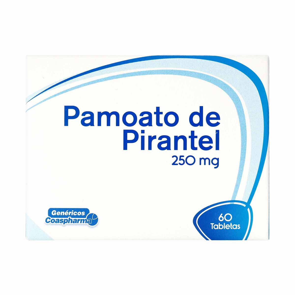 Pamoato de Pirantel 250 mg Coaspharma Caja x 60 Tabletas