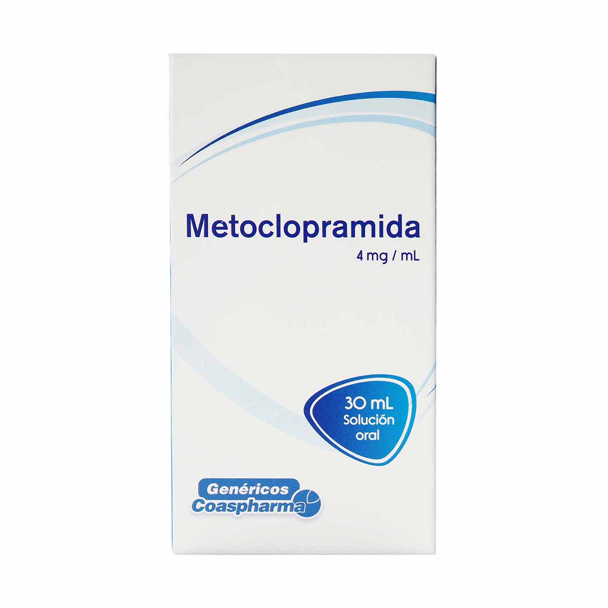 Metoclopramida Solución Oral 4 mg Coaspharma Caja x 30 Mililitros