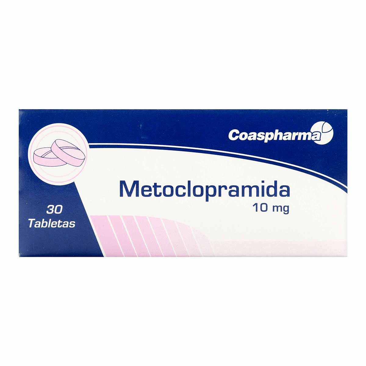 Metoclopramida 10 mg Coaspharma Caja x 30 Tabletas