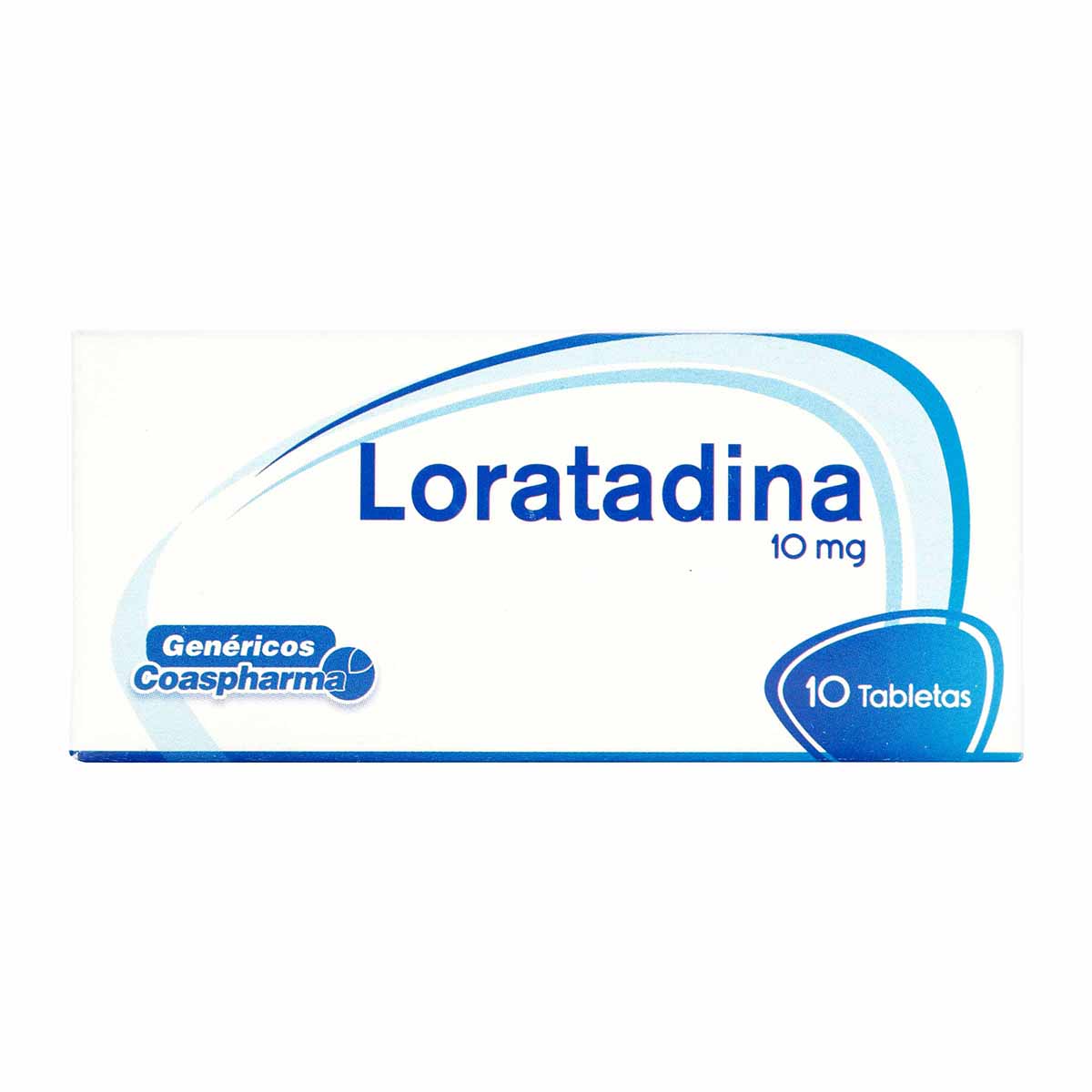 Loratadina 10 mg Coaspharma Caja x 10 Tabletas
