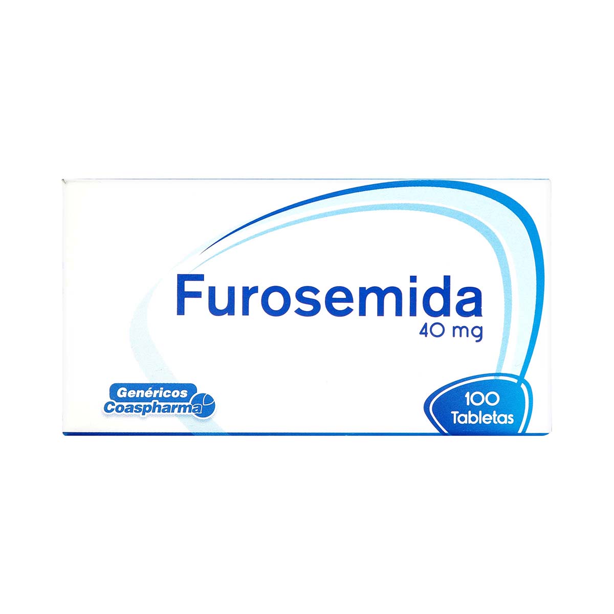 Furosemida 40 mg Coaspharma Caja x 100 Tabletas