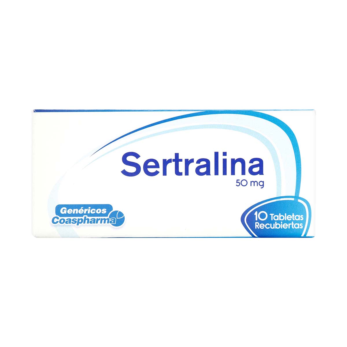 Sertralina 50 mg Coaspharma Caja x 10 Tabletas