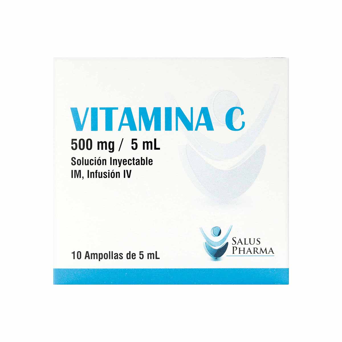 Vitamina C Inyectable Salus Pharma Caja x 10 Ampollas