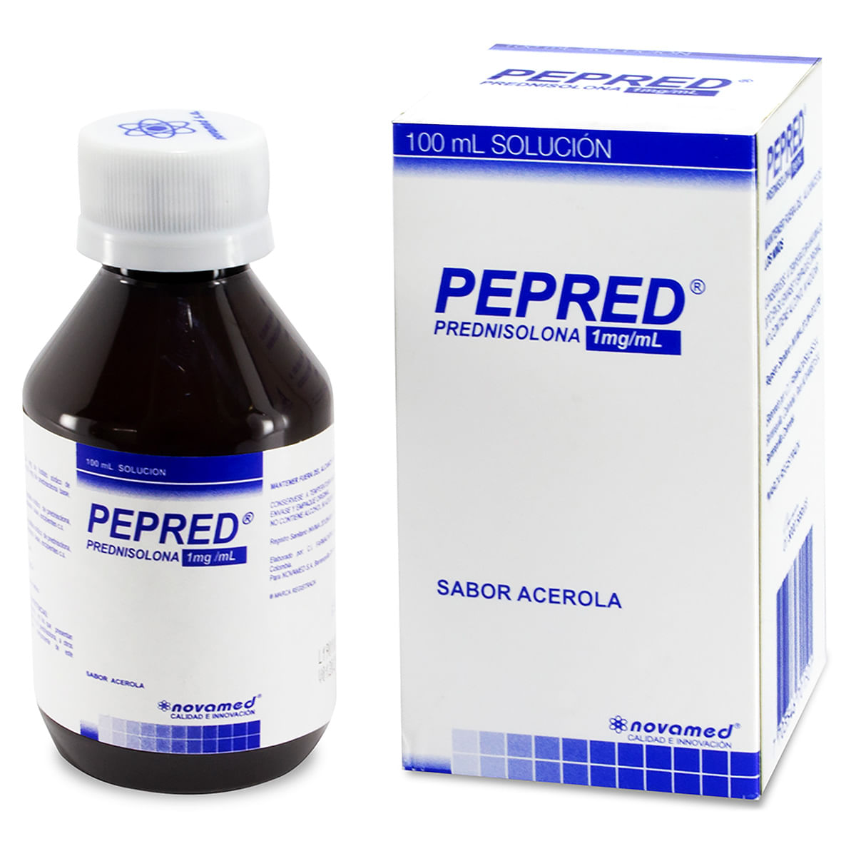 Solución Pepred 1 Mg/Ml Novamed Acerola Frasco X 100 Ml.