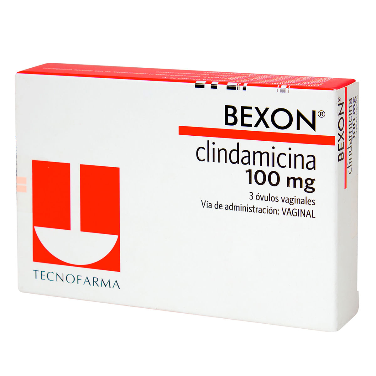 Óvulos Vaginales Bexon 100 Mg Tecnofarma Caja X 3 Uds.