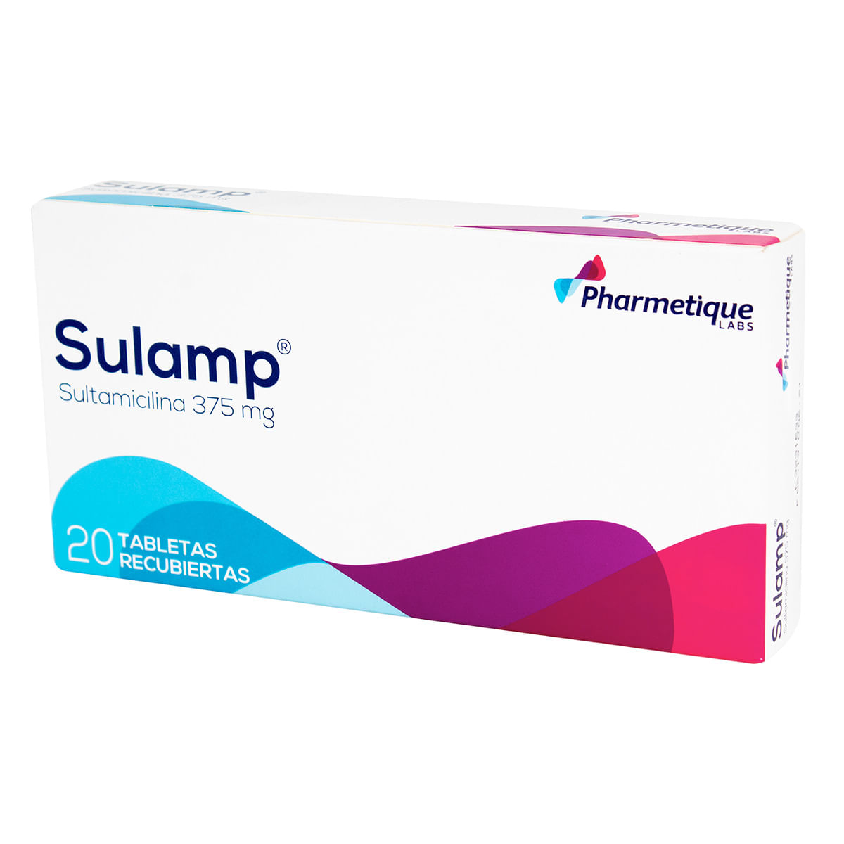 Sulamp 375 Mg Pharmetique Caja X 20 Tabletas Recubiertas.