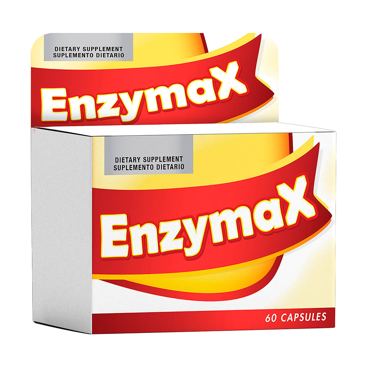 Suplemento Dietario Enzymax Caja X 60 Cápsulas.