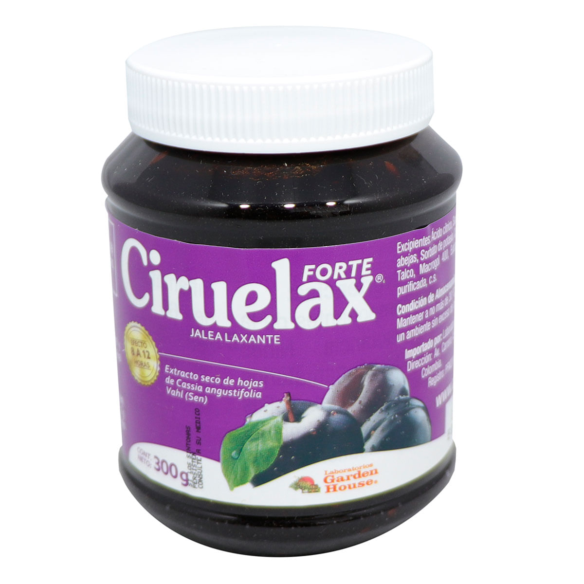 Jalea Laxante Ciruelax Forte Frasco x 300 g