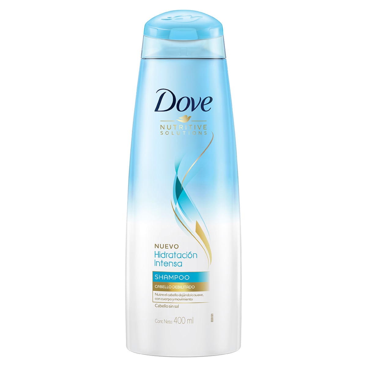 Shampoo Dove Hidratación Intensa Frasco X 400 Ml.