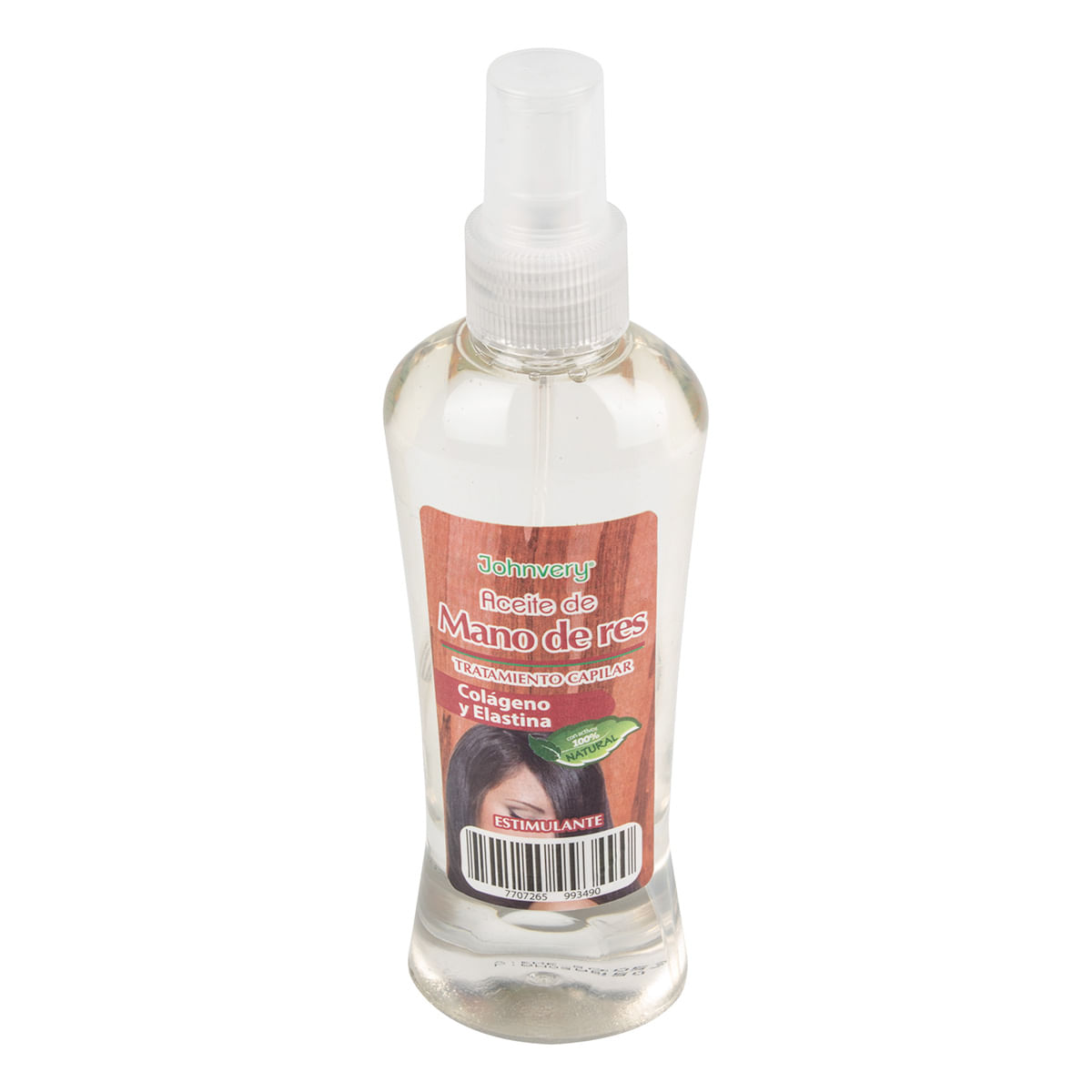 Aceite Capilar Johnvery Mano De Res Spray X 220 Ml.