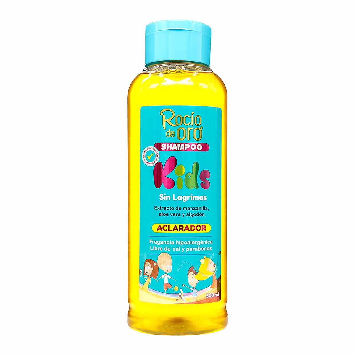 Shampoo Aclarador Roció de Oro Kids René Chardon Frasco x 500 mL