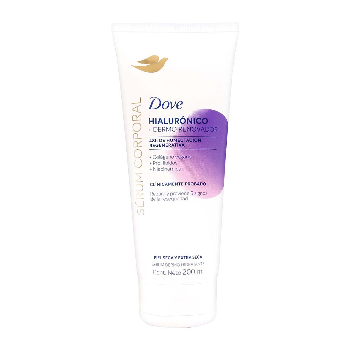 Sérum Corporal Dove Hialuronico + Dermo Renovador Tubo x 200 mL