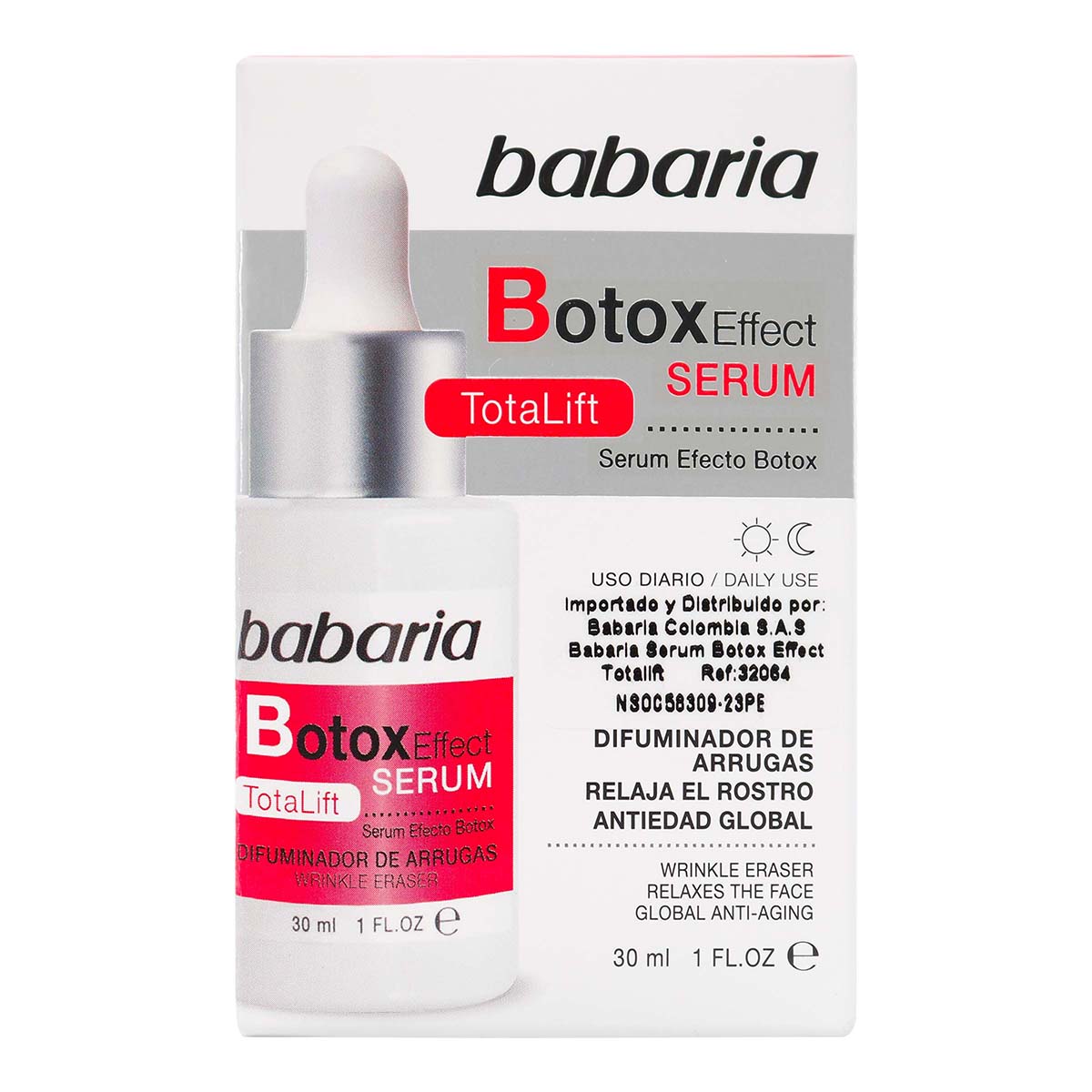 Serum Babaria Efecto Botox TotaLift Frasco x 30 mL