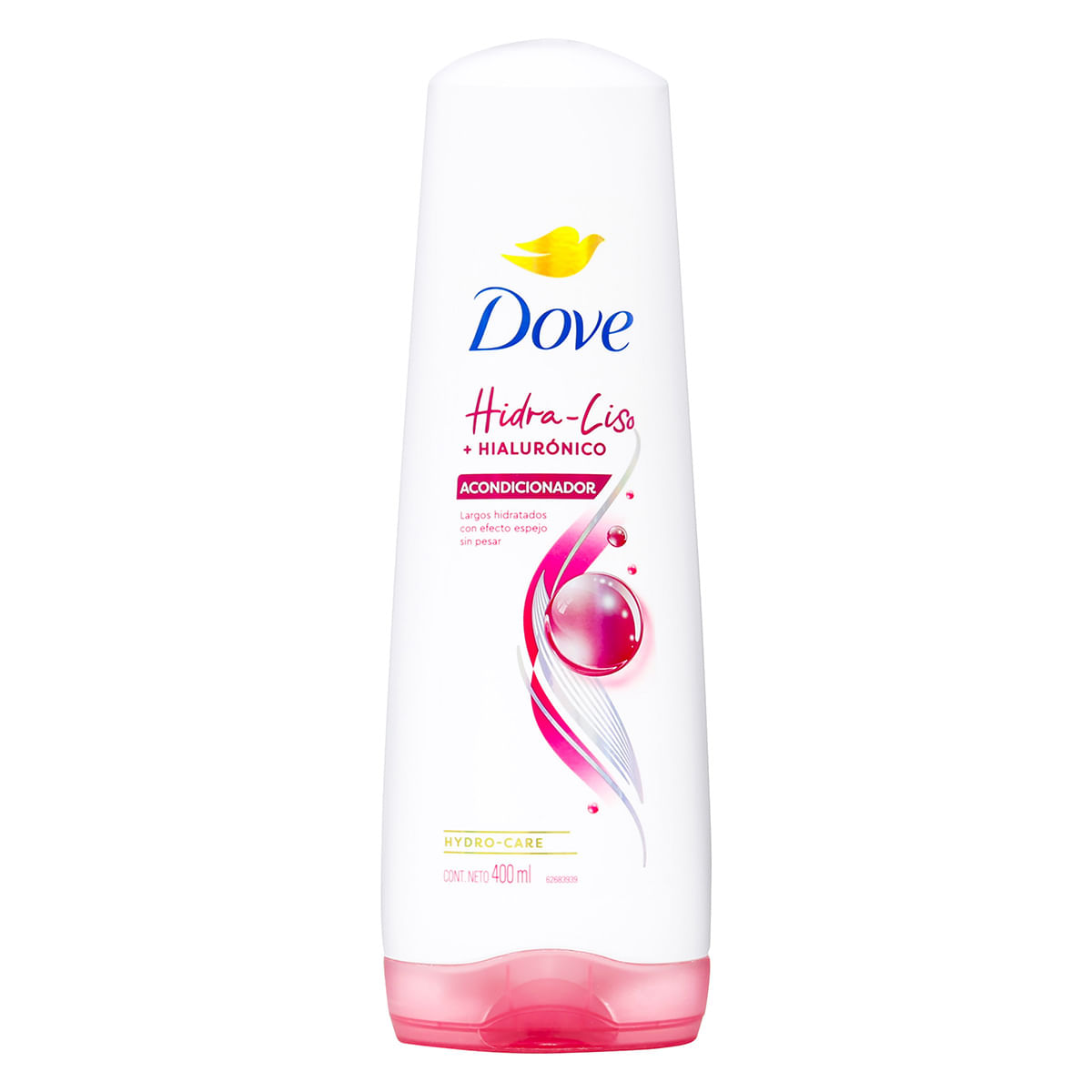 Acondicionador Dove Hidrata-Liso Hialuronico Frasco x 400 mL
