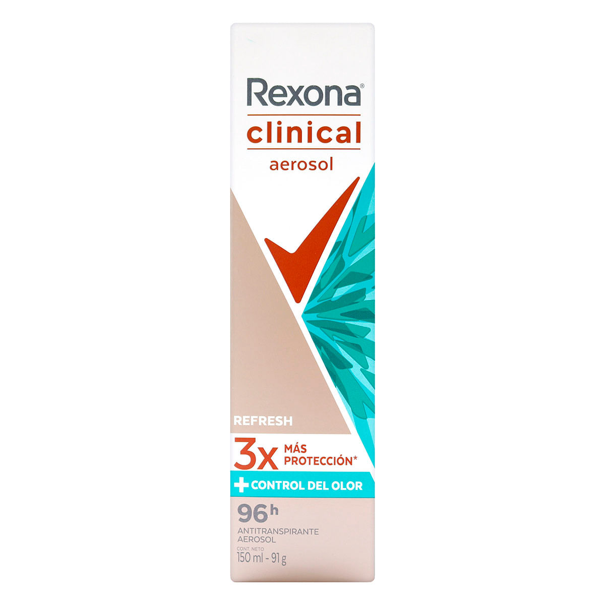 Antitranspirante en Aerosol Rexona Clinical Fresh Frasco x 150 g