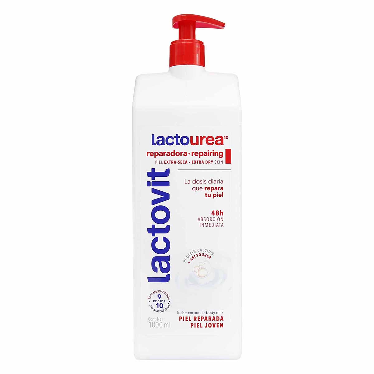 Leche Corporal Lactovit Reparadora Lactourea Frasco x 1000 mL