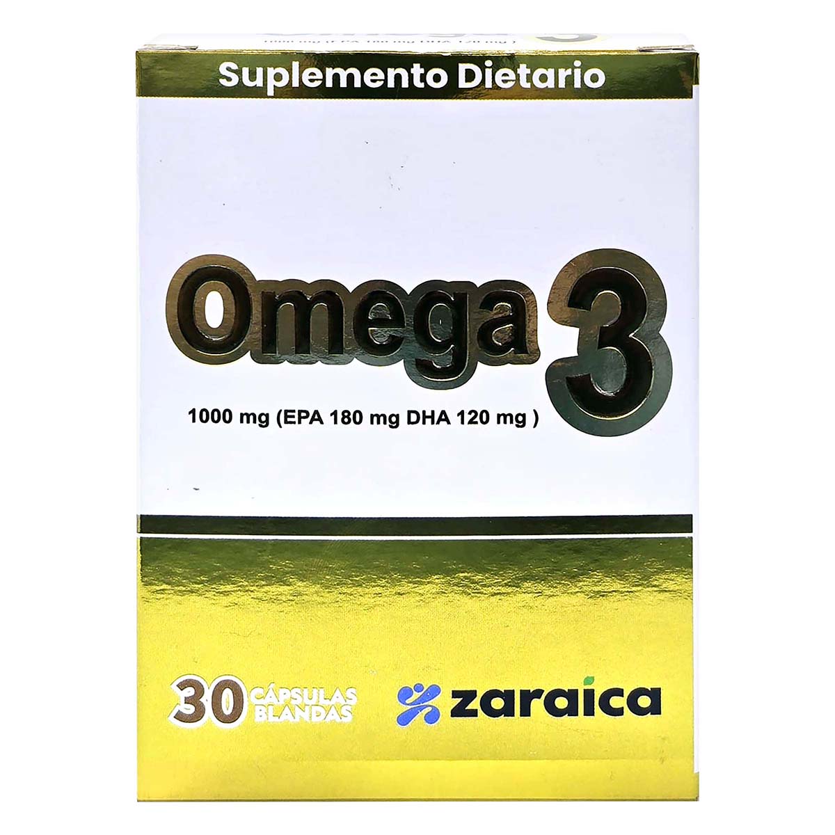 Suplemento Dietario Omega 3 Zaraica Caja x 30 Cápsulas