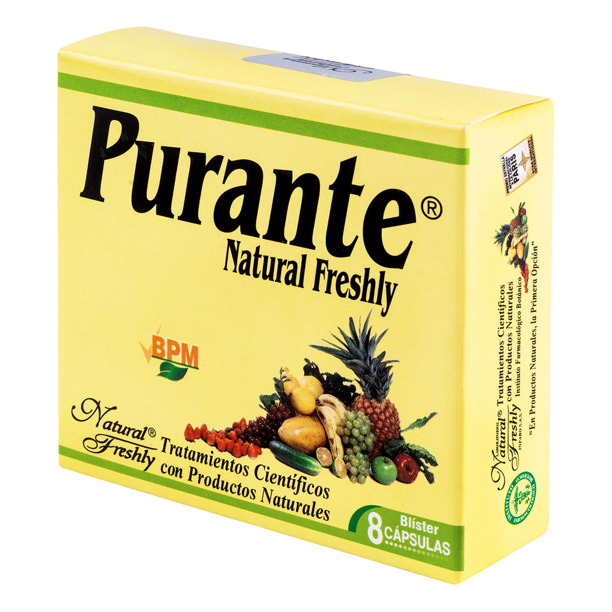 Laxante Purante Natural Freshly Caja x 8 Cápsulas
