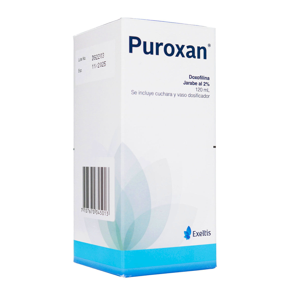 Jarabe Puroxan 2% Exeltis Frasco x 120 mL