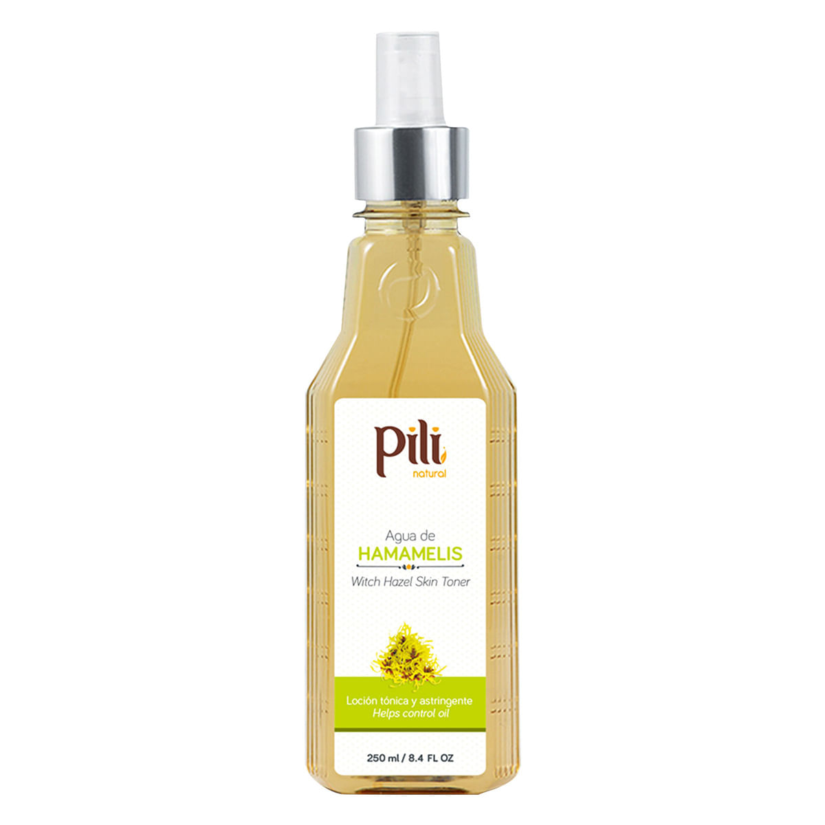 Loción Tónica Agua de Hamamelis Pili Spray x 250 mL