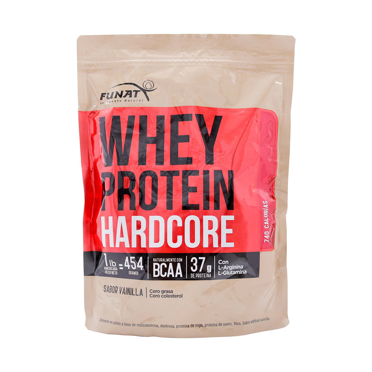 Whey Protein Hardcore Funat Doypack x 454 g