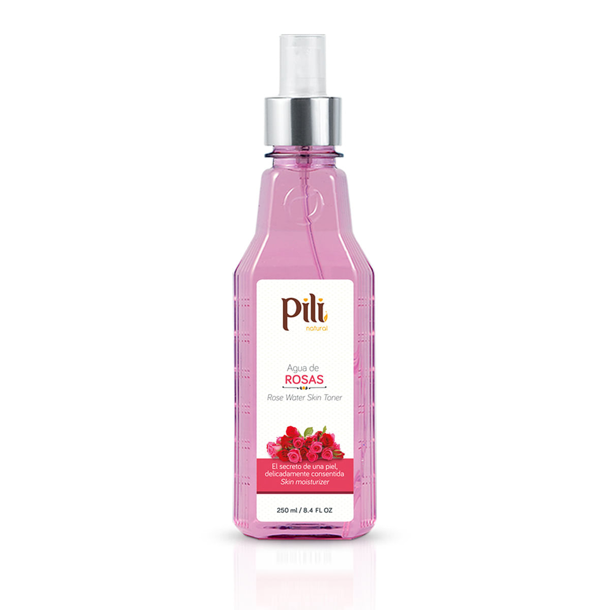 Loción Tónica Agua de Rosas Pili Spray x 250 mL