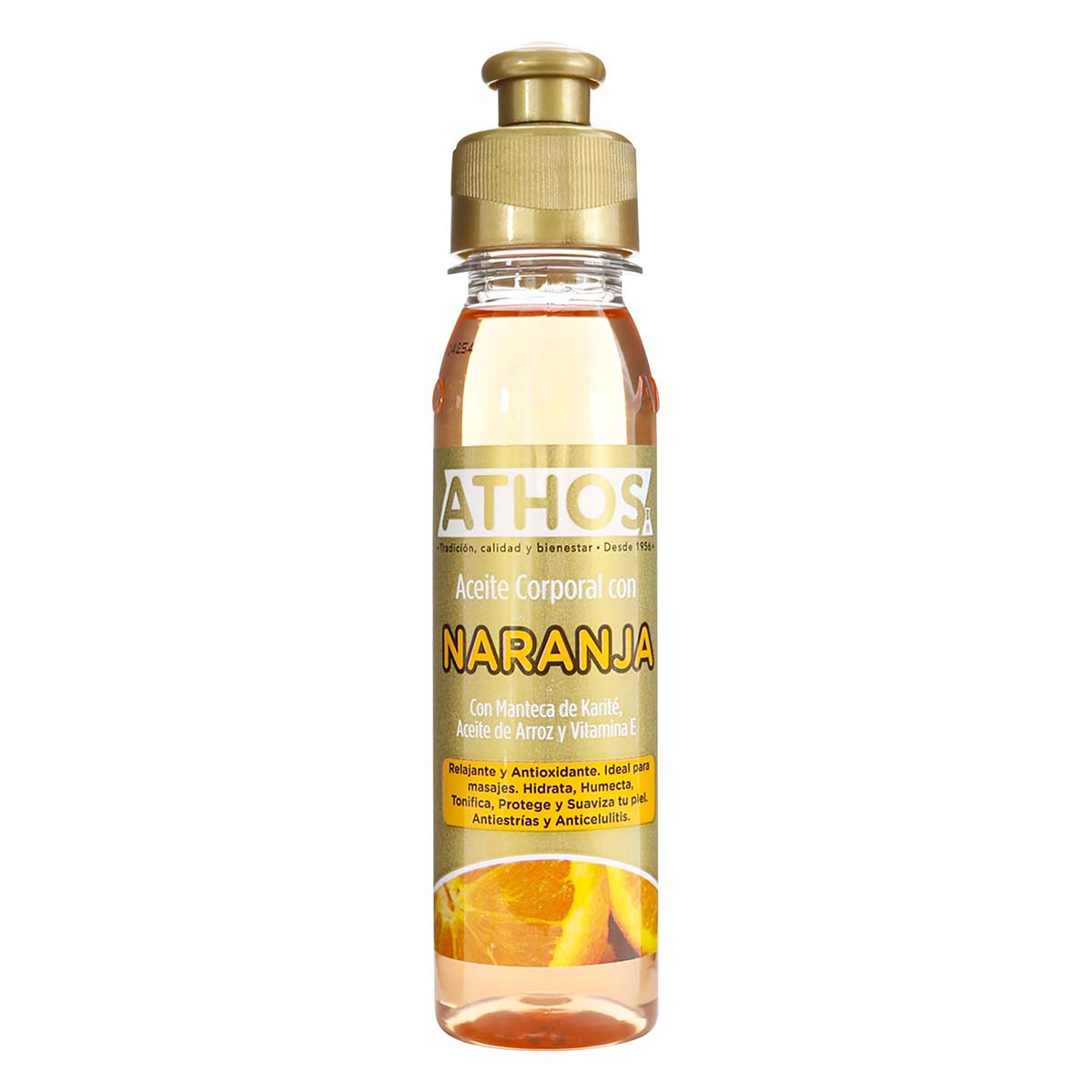 Aceite Corporal con Naranja Athos Frasco x 120 mL