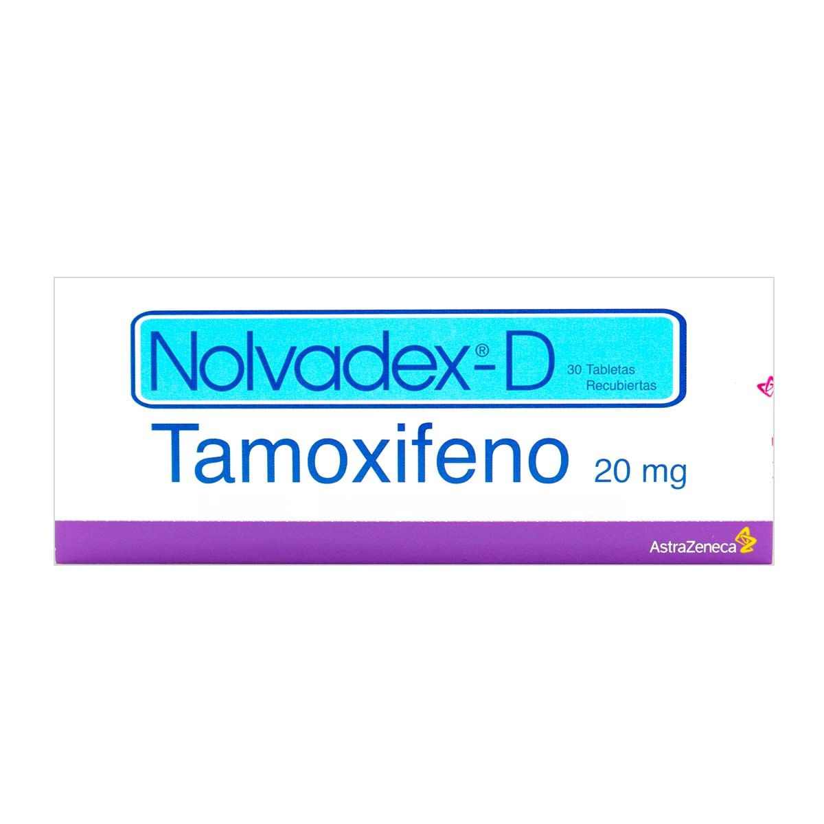 Nolvadex-D 20 Mg Astra Zeneca Caja X 30 Comprimidos Recubiertos.