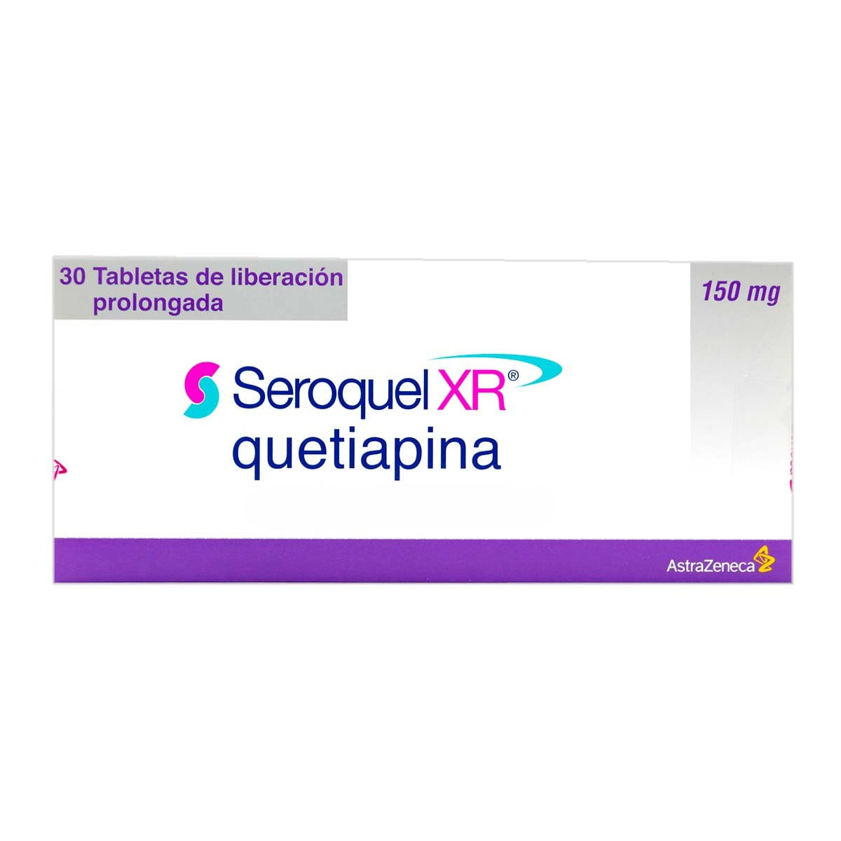 Seroquel Xr 150 Mg Astra Zeneca Caja X 30 Tabletas.