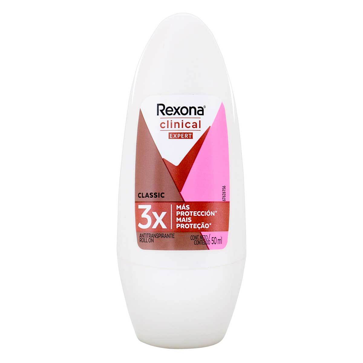 Desodorante Rexona Mujer Clinical Expert Roll On x 50 mL