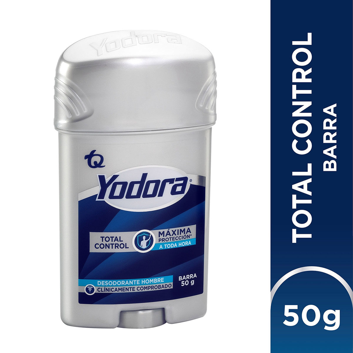 Desodorante Hombre Yodora Total Control Barra x 50 g