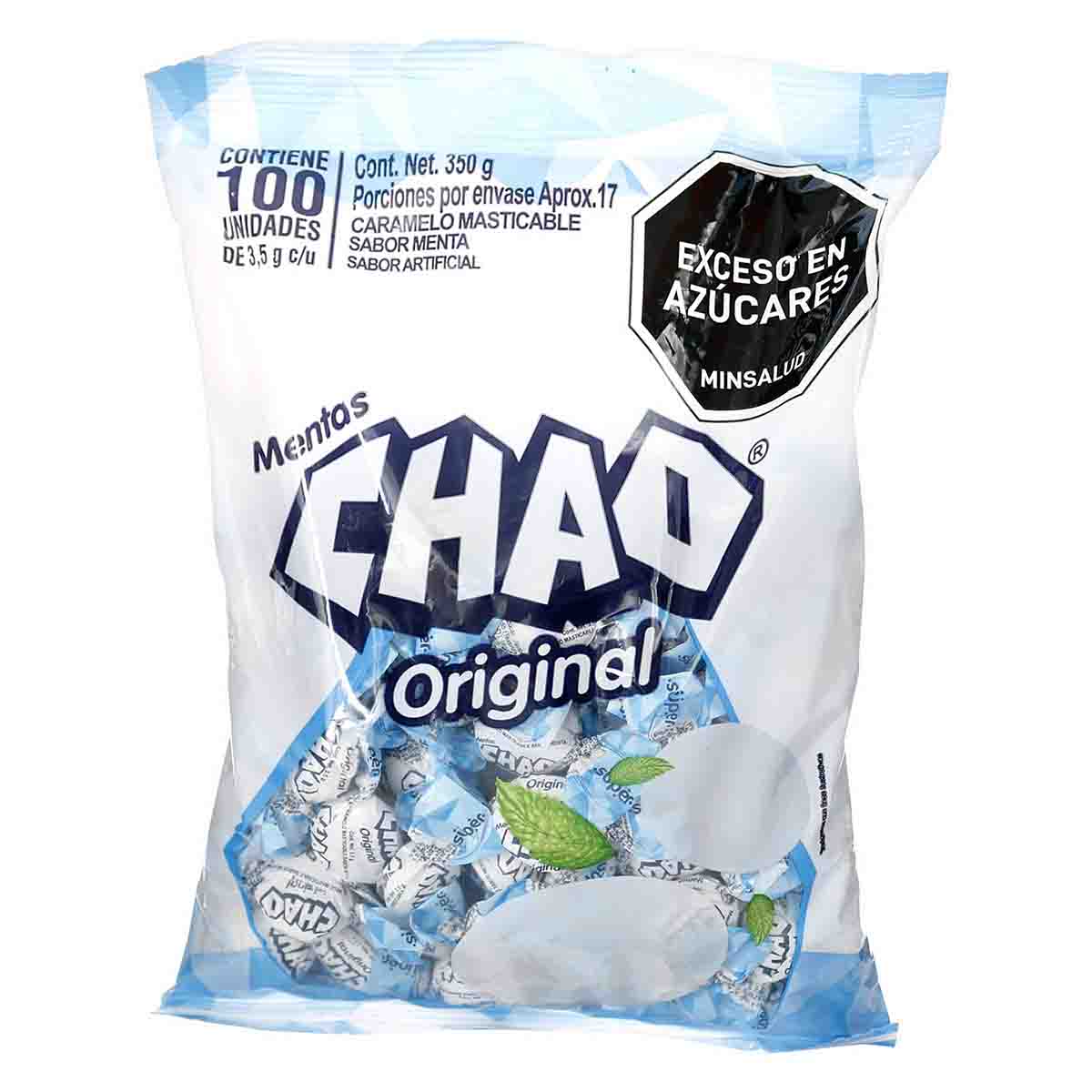Mentas Chao Original Paquete x 100 uds