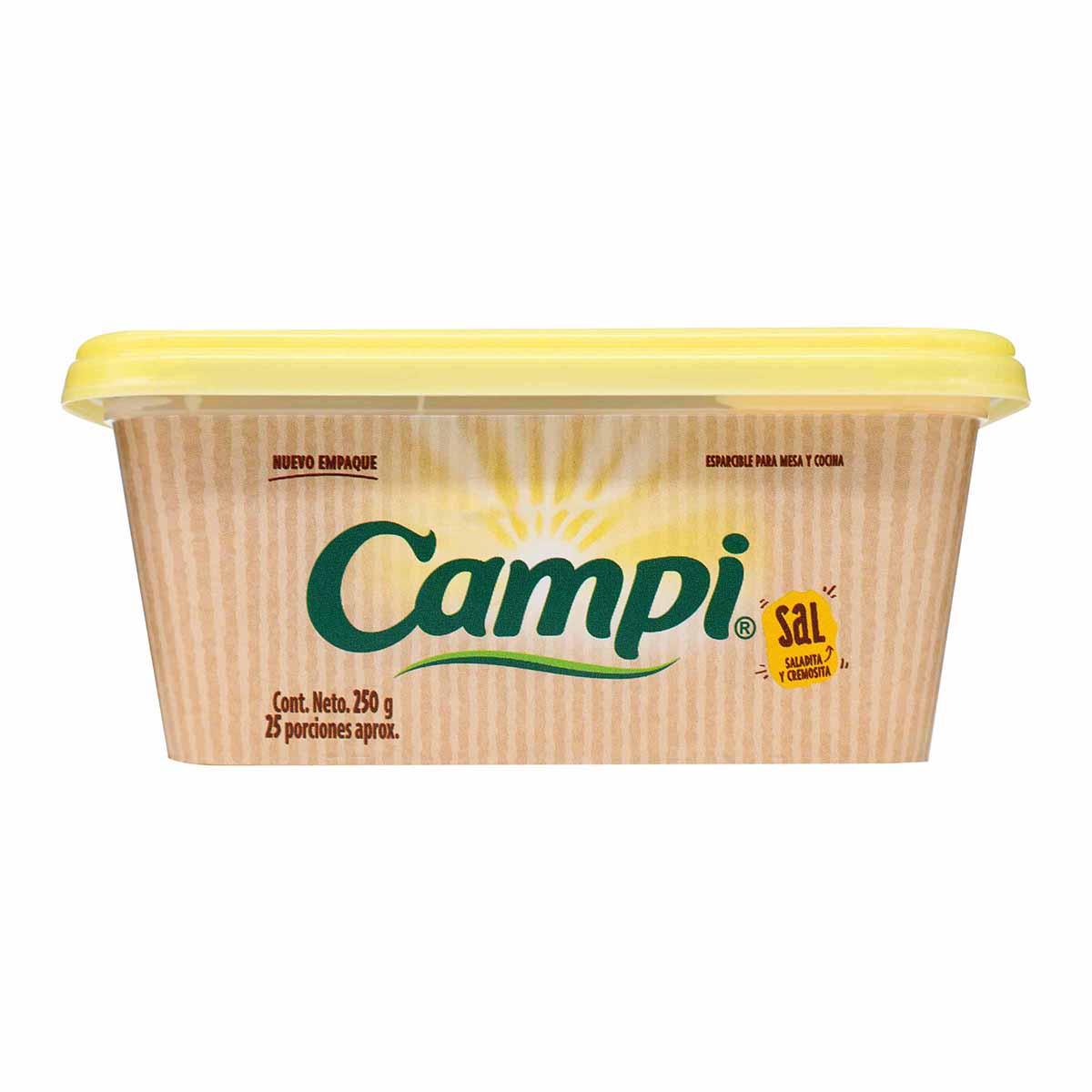 Mantequilla Campi con Sal Empaque x 250 g