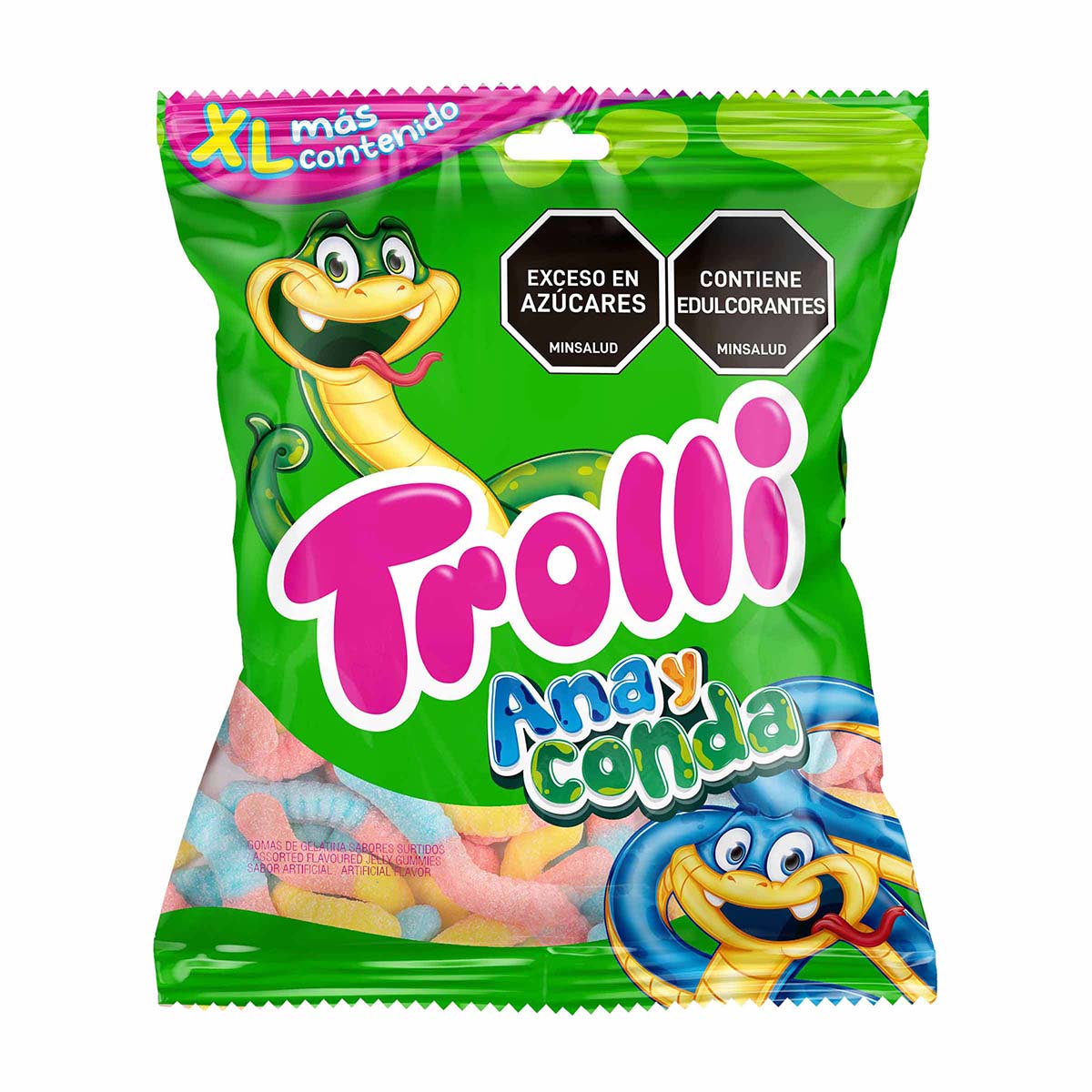 Gomas Anaconda Trolli Paquete x 70 g