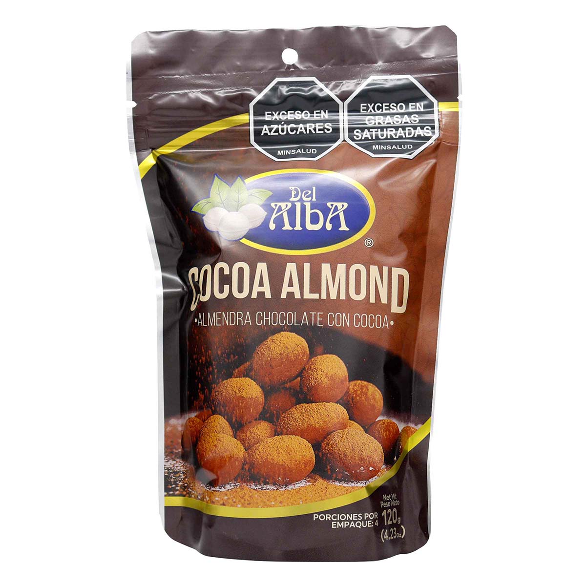 Almendra con Cocoa Del Alba Paquete x 120 g