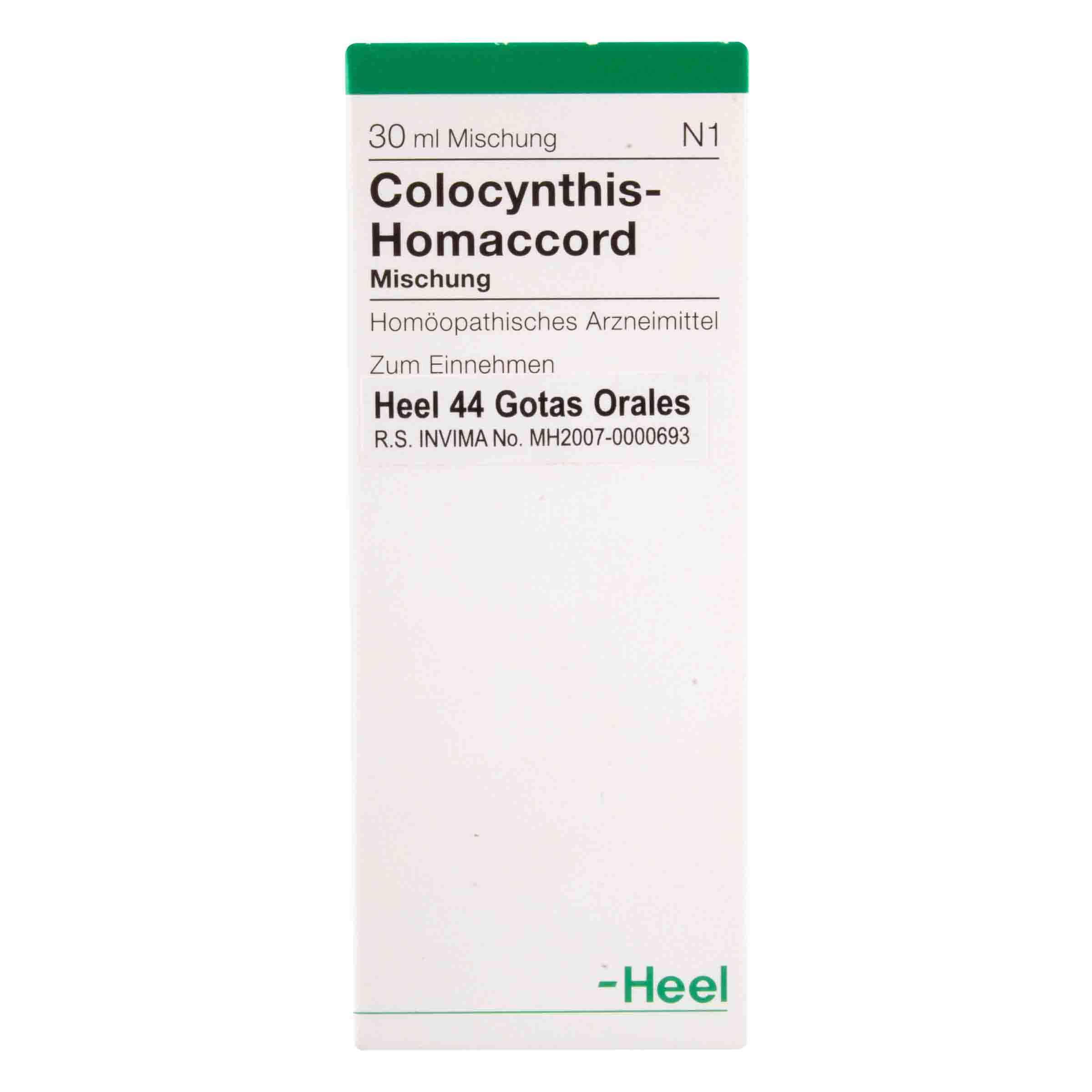 Gotas Orales Colocynthis-Homaccord Heel Frasco X 30 Ml.