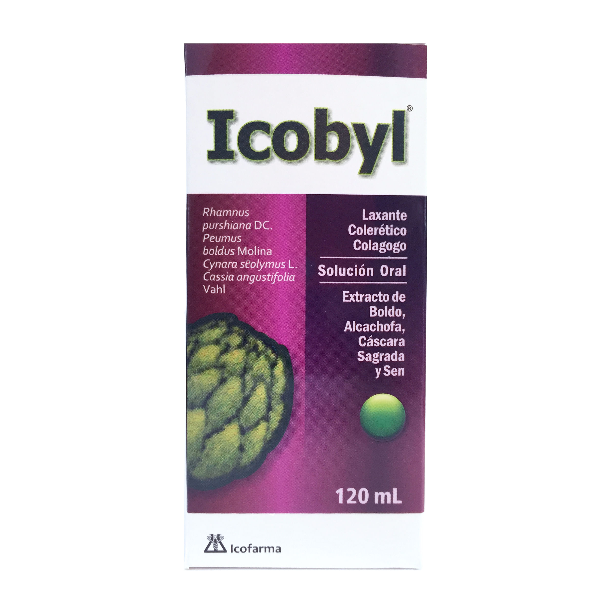 Solución Oral Icobyl Icofarma Frasco X 120 Ml.