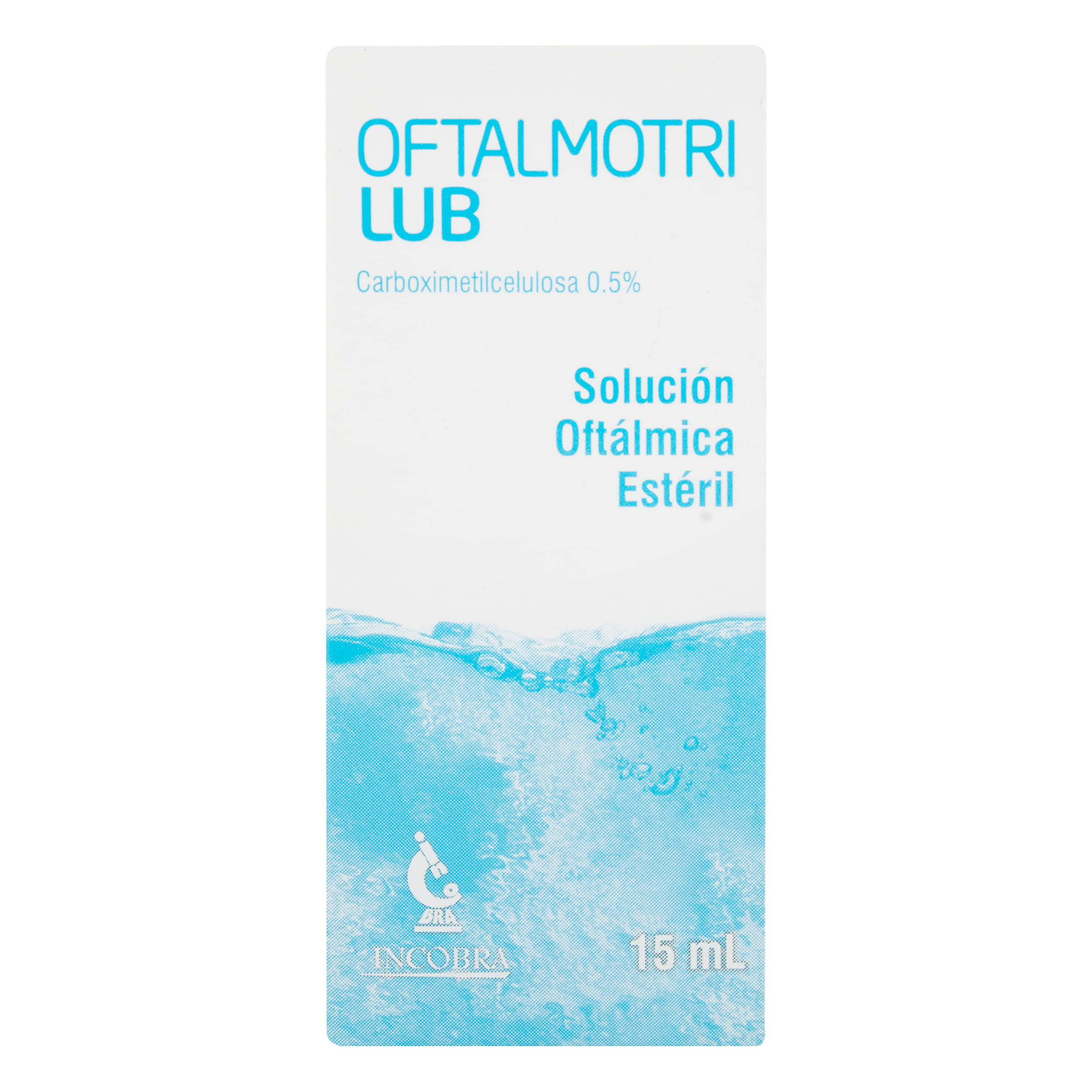 Solución Oftálmica Oftalmotri Lub 0.5% Incobra Frasco X 15 Ml.