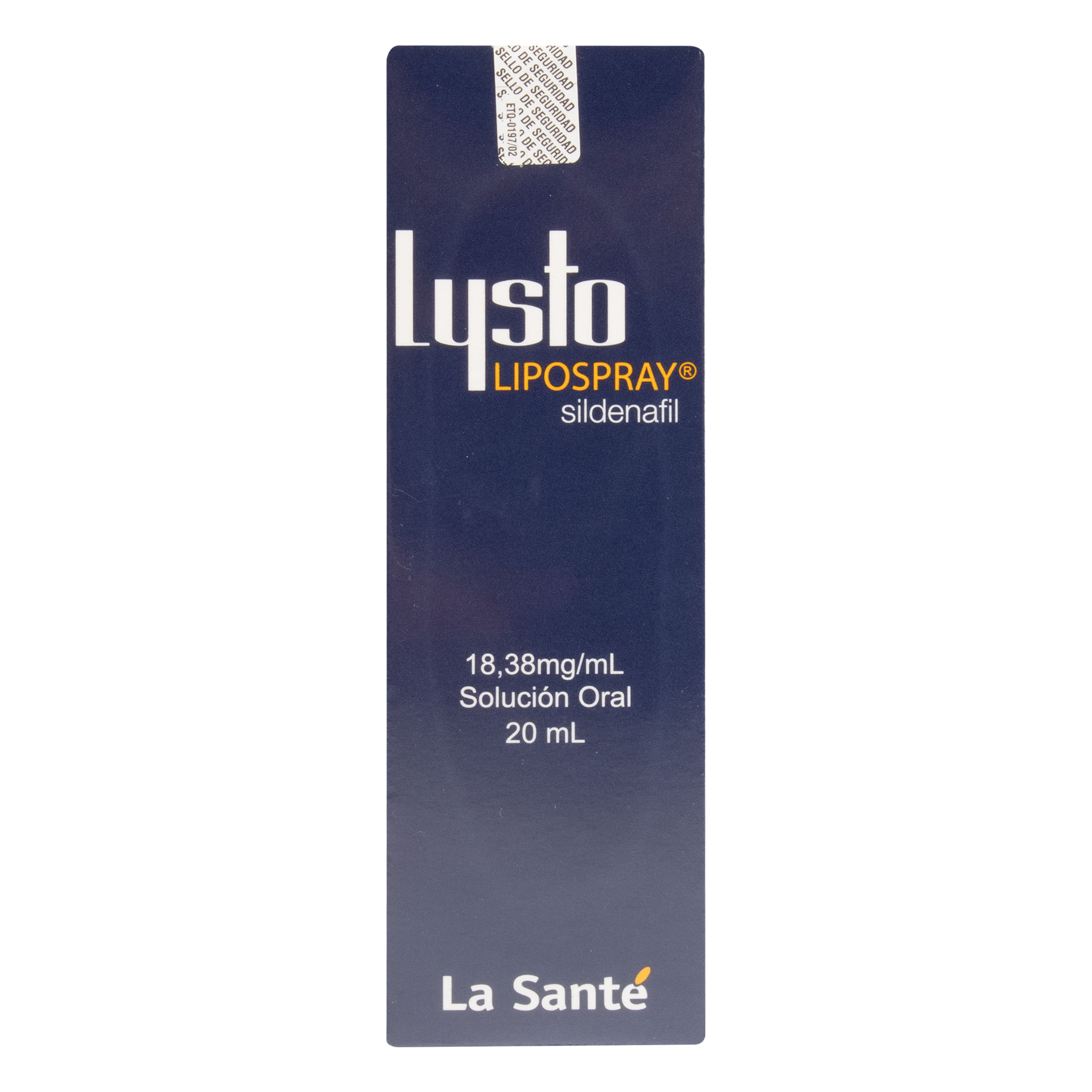Solución Oral Lysto 18.38 Mg/Ml La Santé Lipospray X 20 Ml.
