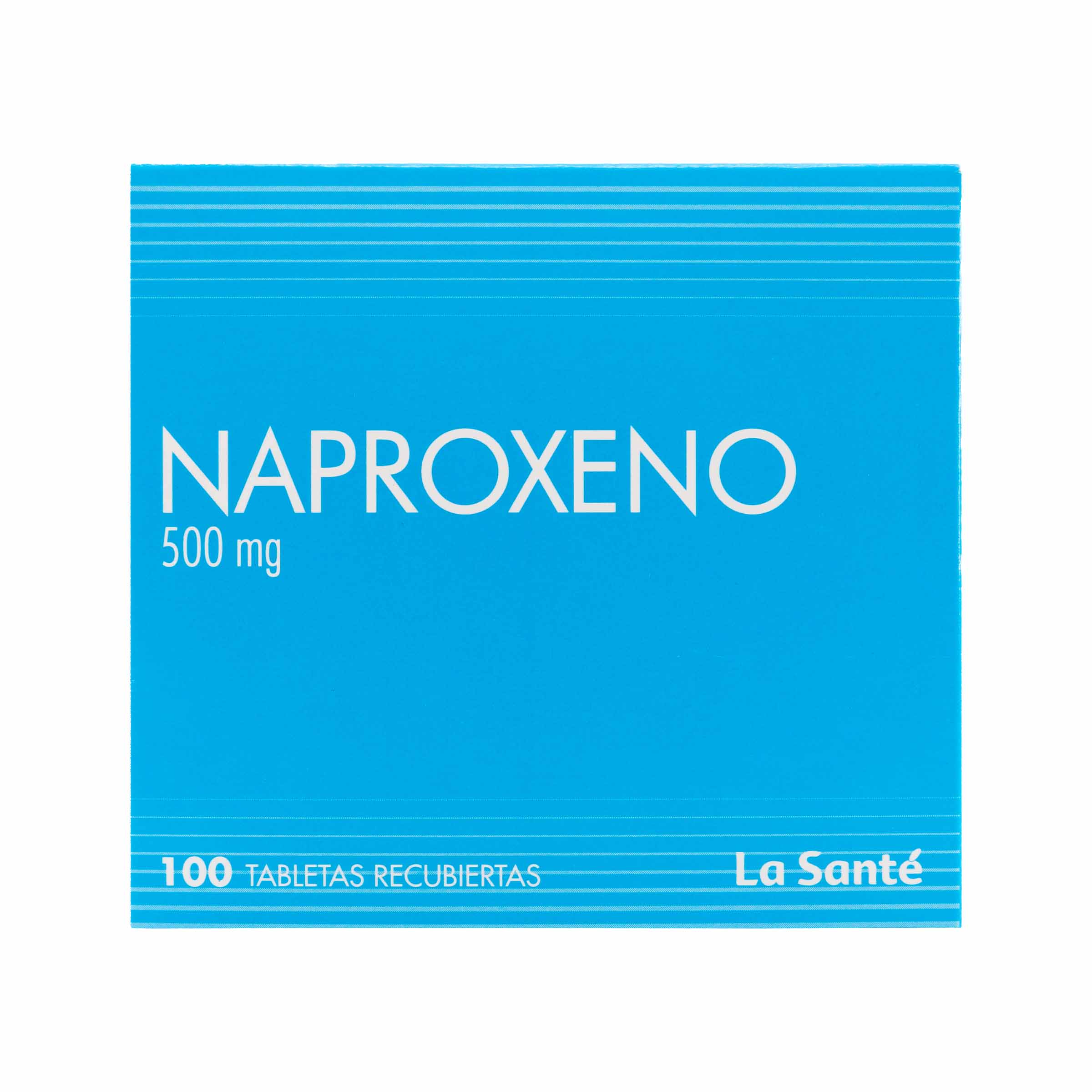 Naproxeno 500 Mg La Santé Caja X 100 Tabletas Recubiertas.