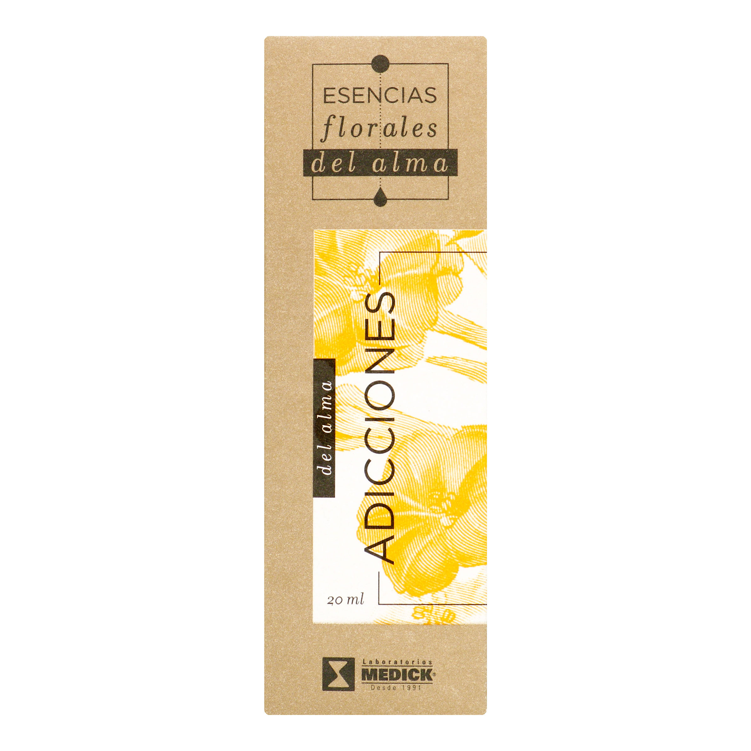Esencias Florales del Alma Adicciones Medick Frasco x 20 mL